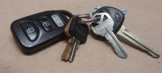 Znaleziono kluczyki do samochodu