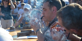W kłębach dymu prosto z fajki. Grabowiański Festiwal Folklorystyczny ma swój niepowtarzalny klimat (ZDJĘCIA)