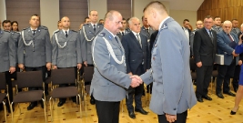 BRZOZÓW: Z mundurem pożegnał się komendant brzozowskiej policji Marek Twardzicki (ZDJĘCIA)