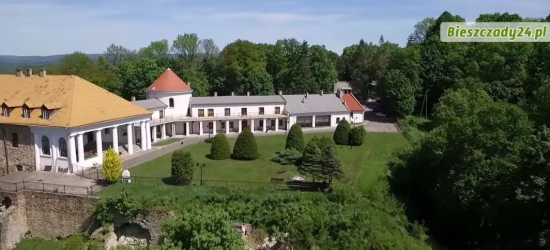 Zamek w Lesku. Malownicze krajobrazy, noclegi w historycznym obiekcie, przyjęcia, swojskie jadło (VIDEO)