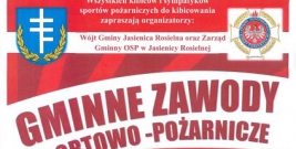 Gminne Zawody Sportowo- Pożarnicze w Jasienicy Rosielnej